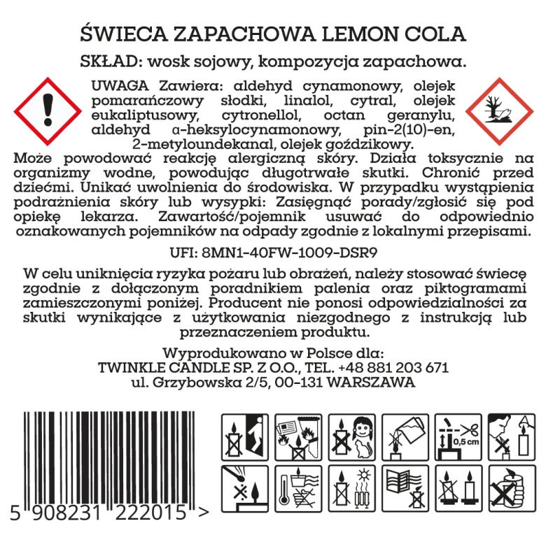 Świeca Lemon Cola 170g.png