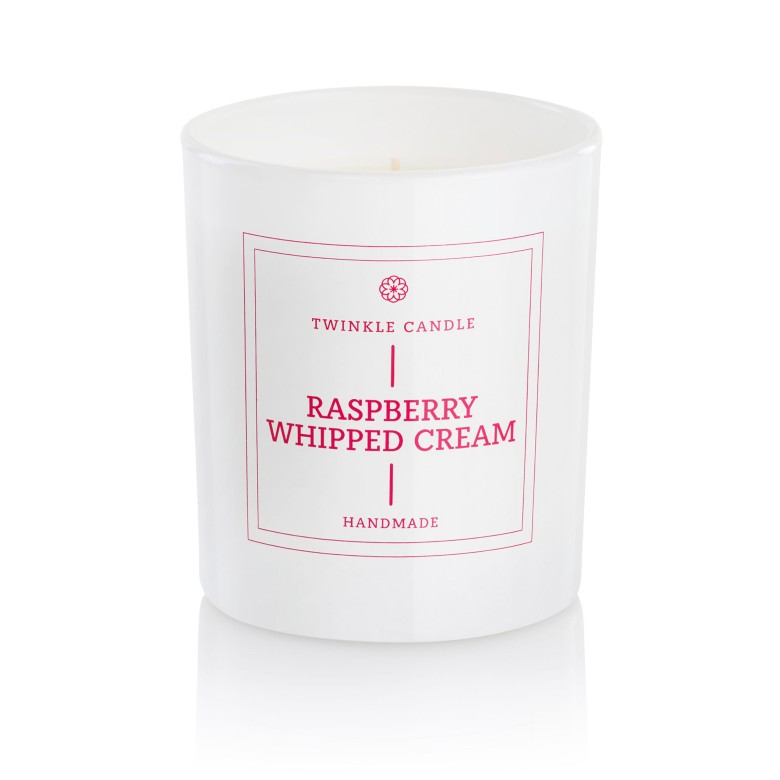 Świeca sojowa Raspberry Whipped Cream 200 ml