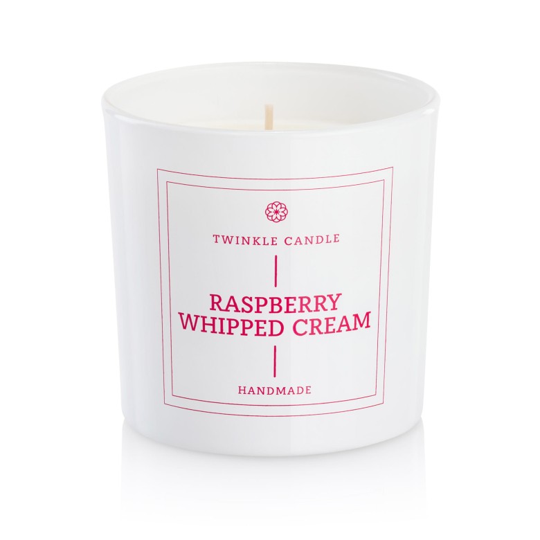 Świeca sojowa Raspberry Whipped Cream 484 ml