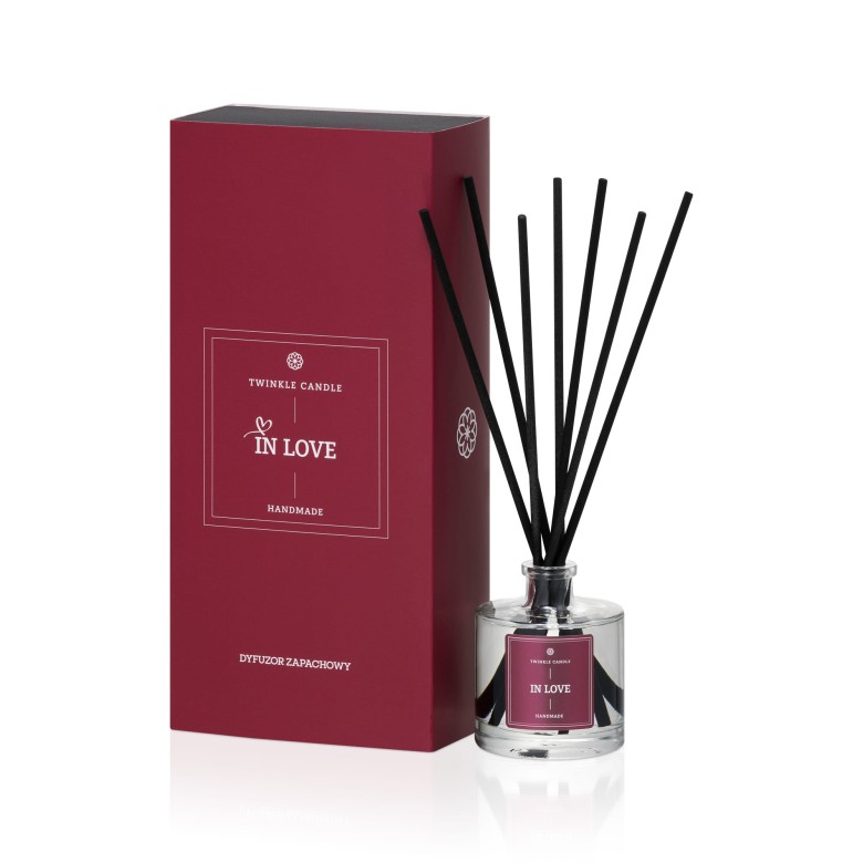 Dyfuzor zapachowy z patyczkami In Love 100 ml