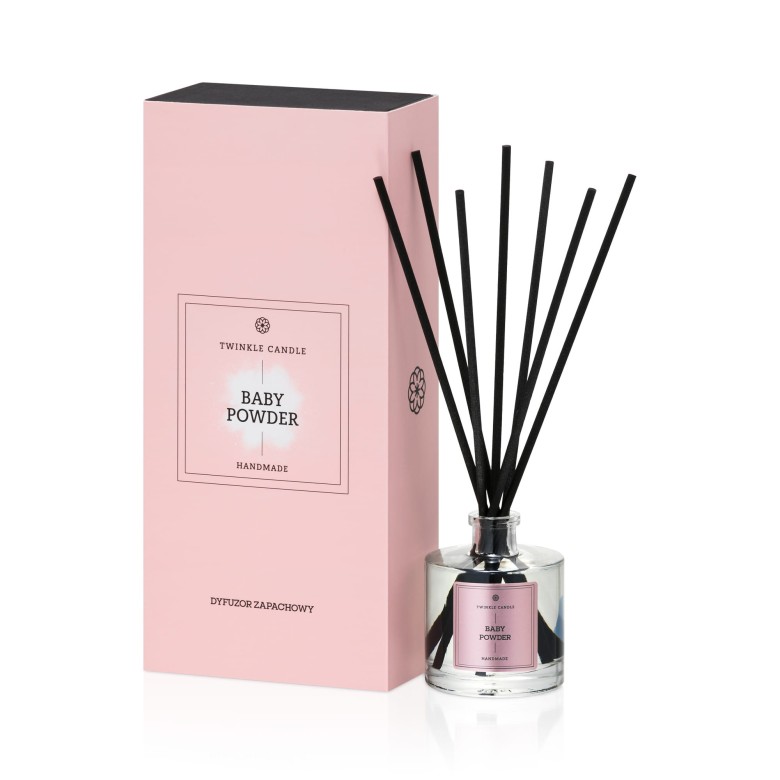 Dyfuzor zapachowy z patyczkami Baby Powder 100 ml