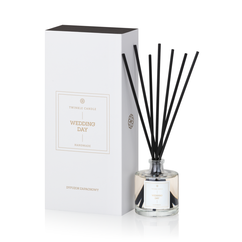 Dyfuzor zapachowy z patyczkami Wedding Day 100 ml