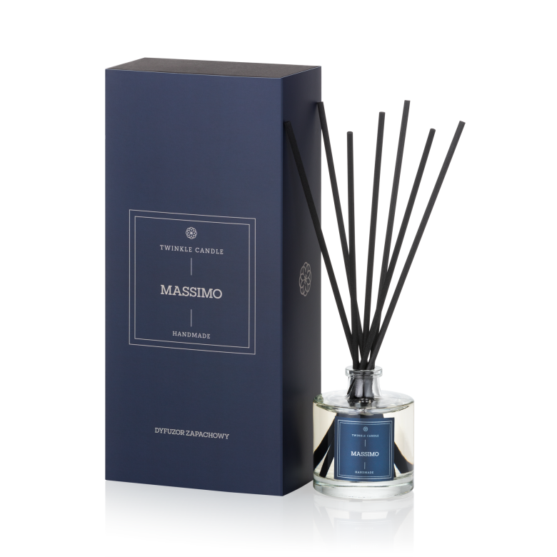 Dyfuzor zapachowy z patyczkami Massimo 100 ml