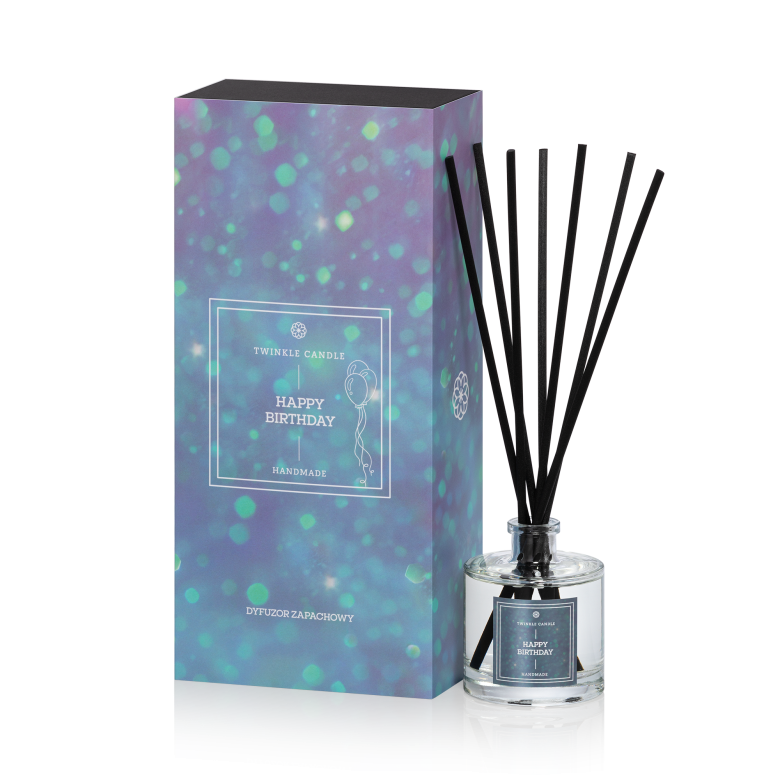 Dyfuzor zapachowy z patyczkami Happy Birthday 100 ml