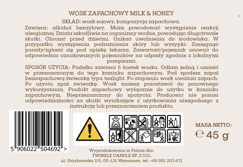 Wosk Milk &amp; Honey.png